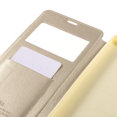 Roar Noble atverčiamas Sony Xperia XA Ultra (F3212, F3216) auksins odinis dėklas / Priedai.lt