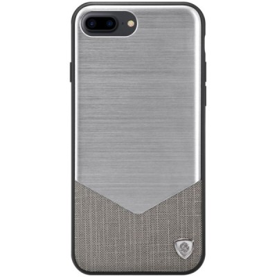 Apple iPhone 7 Plus (iPhone 8 Plus) greznais Nillkin Lensen sudrabs maciņš / Vacins.lv