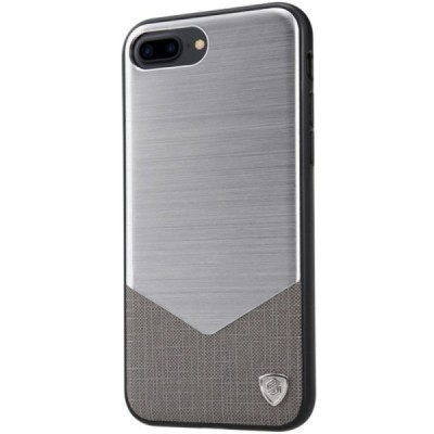 Apple iPhone 7 Plus (iPhone 8 Plus) greznais Nillkin Lensen sudrabs maciņš / Vacins.lv