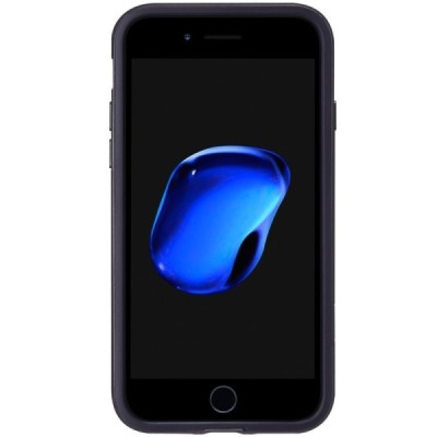 Nillkin Youth Kickstand sustiprintos apsaugos Apple iPhone 7 Plus (iPhone 8 Plus) juodas kieto silikono (TPU) ir plastiko dėklas