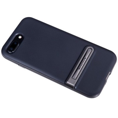 Nillkin Youth Kickstand sustiprintos apsaugos Apple iPhone 7 Plus (iPhone 8 Plus) juodas kieto silikono (TPU) ir plastiko dėklas