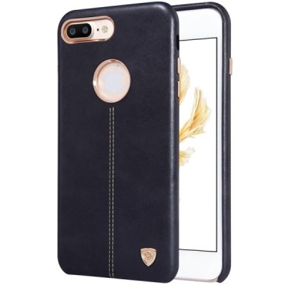 „Nillkin“ Englon Apple iPhone 7 Plus (iPhone 8 Plus) juodas odinis dėklas - nugarėlė / Priedai.lt