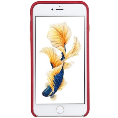 „Nillkin“ Englon Apple iPhone 7 Plus (iPhone 8 Plus) raudonas odinis dėklas - nugarėlė / Priedai.lt