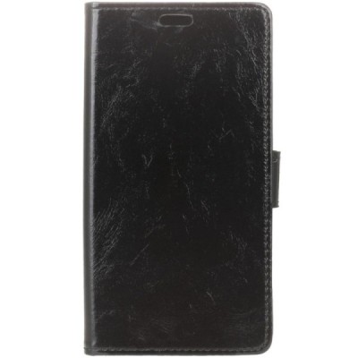 LG X Power (K220) atvēramais ādas melns maciņš (maks) / Vacins.lv