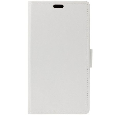 LG X Power (K220) atvēramais ādas balts maciņš (maks) / Vacins.lv