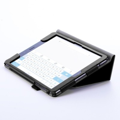 Asus ZenPad 3S 10 (Z500M) atvēramais melns maciņš / Vacins.lv