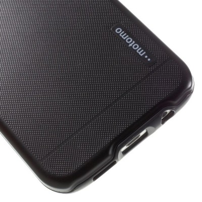 Samsung Galaxy S7 edge G935 „Motomo“ pastiprinātas aizsardzības melns apvalks / Vacins.lv