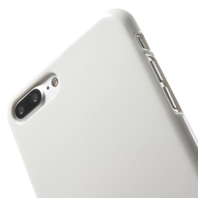 Apple iPhone 7 Plus (iPhone 8 Plus) Mercury baltas kieto silikono TPU dėklas - nugarėlė / Priedai.lt