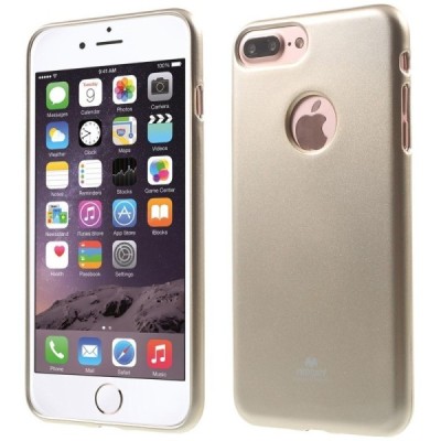 Apple iPhone 7 Plus (iPhone 8 Plus) Mercury zelts cieta silikona (TPU) apvalks / vacins.lv