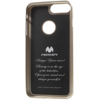 Apple iPhone 7 Plus (iPhone 8 Plus) Mercury zelts cieta silikona (TPU) apvalks / vacins.lv