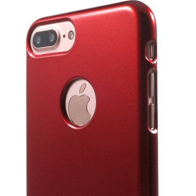 Apple iPhone 7 Plus (iPhone 8 Plus) Mercury sarkans cieta silikona (TPU) apvalks / vacins.lv