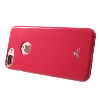 Apple iPhone 7 Plus (iPhone 8 Plus) Mercury tamsiai rožinis kieto silikono TPU dėklas - nugarėlė / Priedai.lt