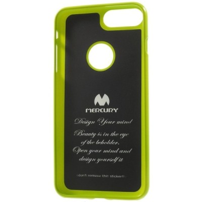Apple iPhone 7 Plus (iPhone 8 Plus) Mercury žalias kieto silikono TPU dėklas - nugarėlė / Priedai.lt
