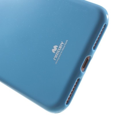 Apple iPhone 7 Plus (iPhone 8 Plus) Mercury šviesiai mėlynas kieto silikono TPU dėklas - nugarėlė / Priedai.lt