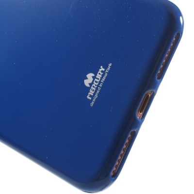 Apple iPhone 7 Plus (iPhone 8 Plus) Mercury tamsiai mėlynas kieto silikono TPU dėklas - nugarėlė / Priedai.lt