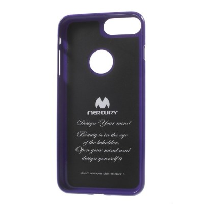 Apple iPhone 7 Plus (iPhone 8 Plus) Mercury violetinis kieto silikono TPU dėklas - nugarėlė / Priedai.lt