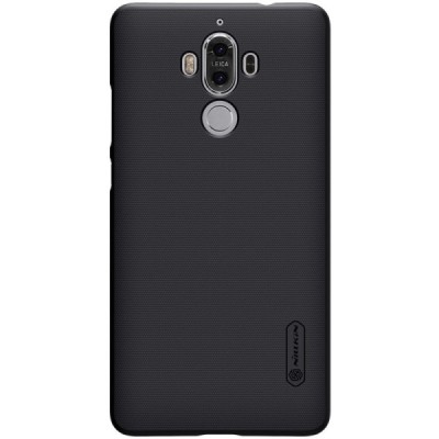 Huawei Mate 9 Nillkin Frosted Shield juodas plastikinis dėklas / Priedai.lt