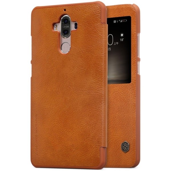 „Nillkin“ Qin atvēramais maciņš - brūns (Mate 9)