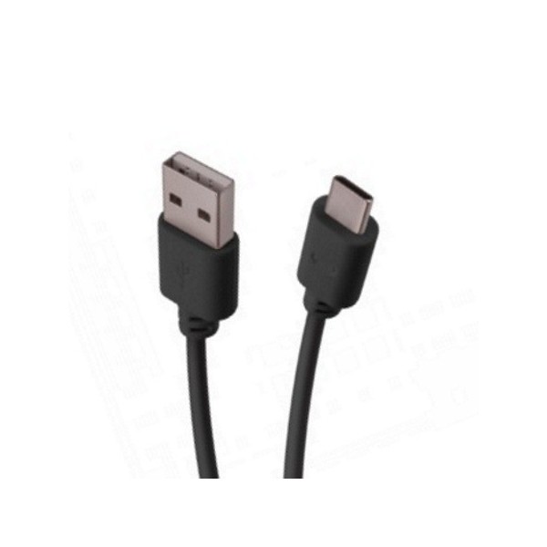 „Forever“ USB Type-C vads - melns (1 m.)