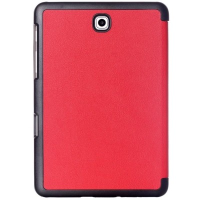 Samsung Galaxy Tab S2 8,0 (T715, T710) atvēramais sarkans maciņš / Vacins.lv