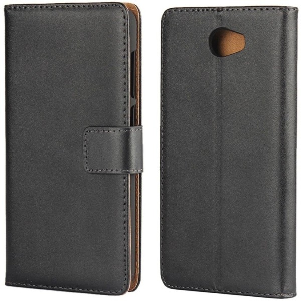 Atverčiamas dėklas, knygutė - juodas (Y6 II Compact)