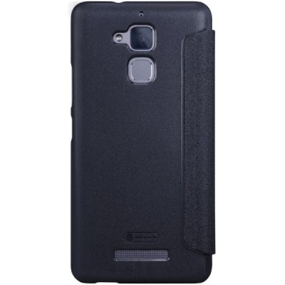 Asus Zenfone 3 Max (ZC520TL) „Nillkin“ Sparkle atvēramais pelēks maciņš / Vacins.lv