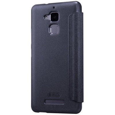 Asus Zenfone 3 Max (ZC520TL) „Nillkin“ Sparkle atvēramais pelēks maciņš / Vacins.lv