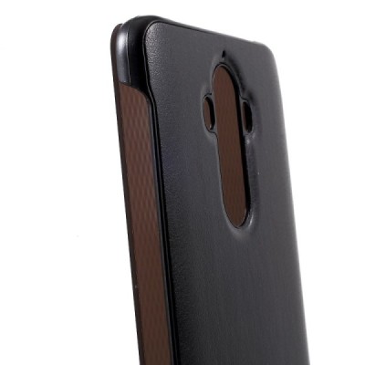 Huawei Mate 9 atvērams melns amorus maciņš - maks / Vacins.lv