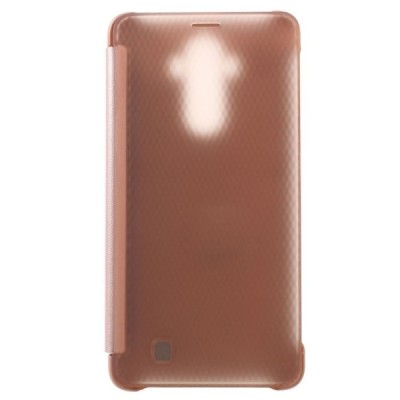 Huawei Mate 9 Smart View atverčiamas amorus auksinis dėklas - knygutė / Priedai.lt