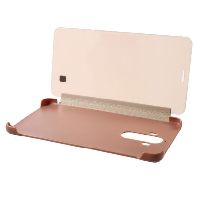 Huawei Mate 9 Smart View atverčiamas amorus auksinis dėklas - knygutė / Priedai.lt