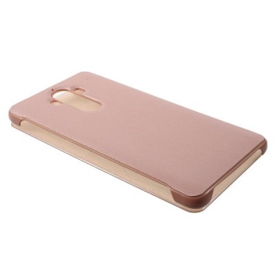 Huawei Mate 9 Smart View atverčiamas amorus auksinis dėklas - knygutė / Priedai.lt