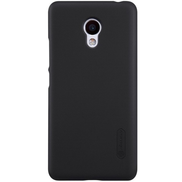 „Nillkin“ Frosted Shield apvalks - melns + ekrāna aizsargplēve (M3s)