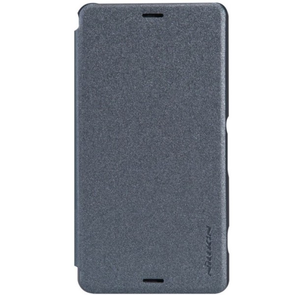 „Nillkin“ Sparkle atvēramais maciņš - pelēks (Xperia Z3 Compact)