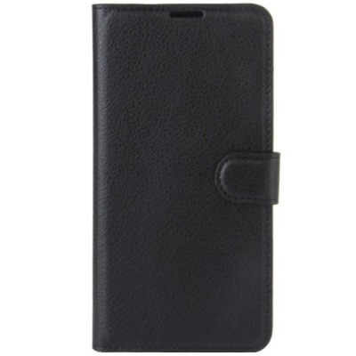 Samsung Galaxy A5 (A500F) atverčiamas juodas odinis dėklas - piniginė / Priedai.lt