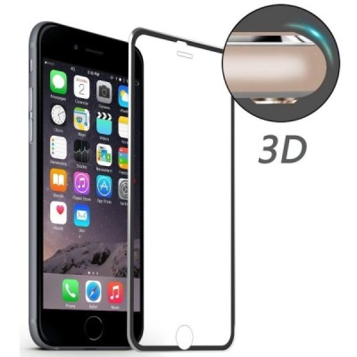 Apple iPhone 7 Plus (iPhone 8 Plus) Hat-Prince Tempered Glass melns ekrāna aizsargstikls / Vacins.lv