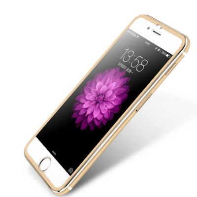 Apple iPhone 7 Plus (iPhone 8 Plus) Calans Tempered Glass zelta ekrāna aizsargstikls / Vacins.lv