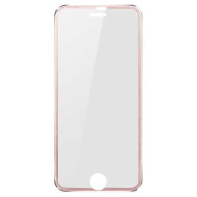 Apple iPhone 7 Plus (iPhone 8 Plus) Calans Tempered Glass rozs ekrāna aizsargstikls / Vacins.lv