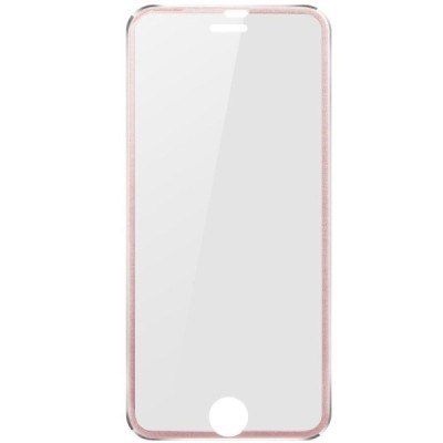 Apple iPhone 7 un Apple iPhone 8 Calans Tempered Glass rozs ekrāna aizsargstikls / Vacins.lv