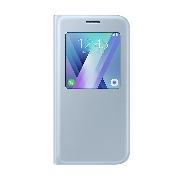 „Samsung“ S View Cover atvērams maciņš - gaiši zils (Galaxy A5 2017)