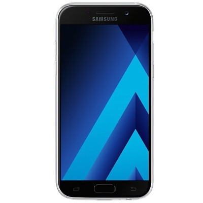Samsung Galaxy A5 2017 (A520) Clear Cover dzidrs (caurspīdīgs) cieta silikona TPU pasaulē planākais apvalks / Vacins.lv
