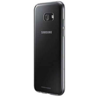 Samsung Galaxy A5 2017 (A520) Clear Cover dzidrs (caurspīdīgs) cieta silikona TPU pasaulē planākais apvalks / Vacins.lv