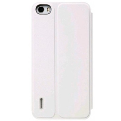 Oficialus Huawei Honor 6 Smart Flip Cover baltas atverčiamas dėklas - knygutė / Priedai.lt