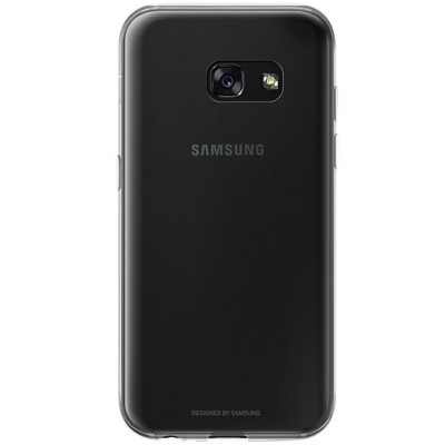 Samsung Galaxy A3 2017 (A320) Clear Cover dzidrs (caurspīdīgs) cieta silikona TPU pasaulē planākais apvalks / Vacins.lv