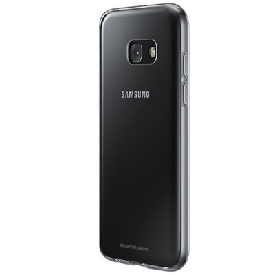 Samsung Galaxy A3 2017 (A320) Clear Cover dzidrs (caurspīdīgs) cieta silikona TPU pasaulē planākais apvalks / Vacins.lv