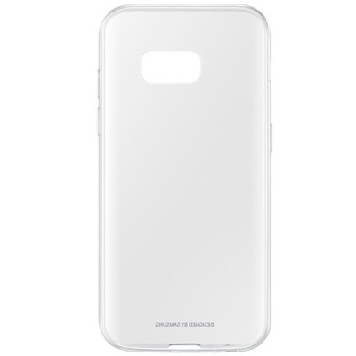 Samsung Galaxy A3 2017 (A320) Clear Cover dzidrs (caurspīdīgs) cieta silikona TPU pasaulē planākais apvalks / Vacins.lv