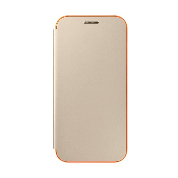 „Samsung“ Neon Flip Cover atverčiamas dėklas - auksinis (Galaxy A3 2017)