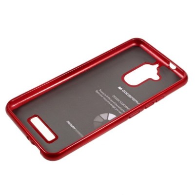 Asus Zenfone 3 Max (ZC520TL) Mercury sarkans cieta silikona (TPU) futrālis / Vacins.lv