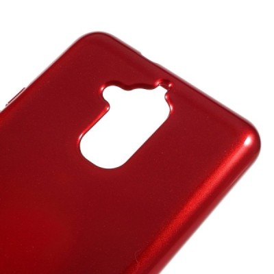 Asus Zenfone 3 Max (ZC520TL) Mercury sarkans cieta silikona (TPU) futrālis / Vacins.lv