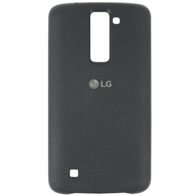 LG K8 Slim Guard melns cieta silikona (TPU) apvalks / vacins.lv