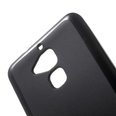 Asus Zenfone 3 Max (ZC520TL) kieto silikono TPU juodas dėklas - nugarėlė / Priedai.lt